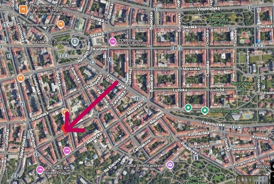 Obchodní prostory · 331 m² · Záhřebská, Praha - Vinohrady - 3