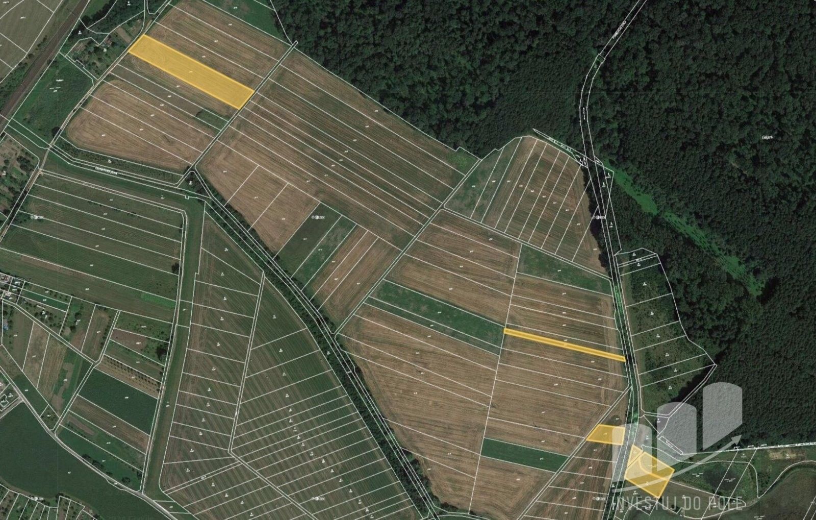 Zemědělské pozemky, Moravský Písek, 1 096 m²