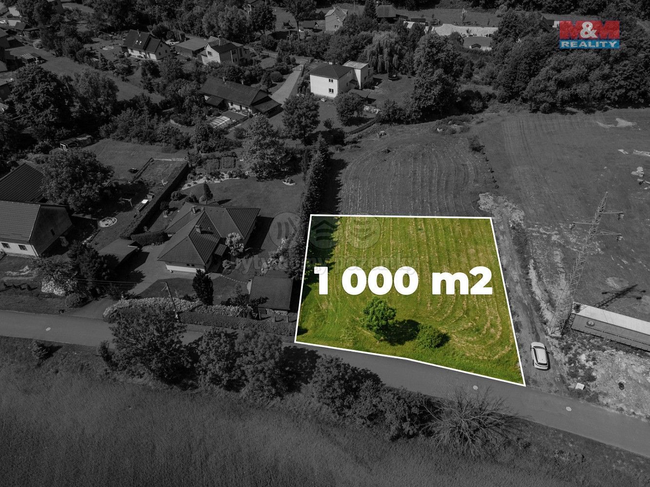 Pozemek pro bydlení, 1 000 m²