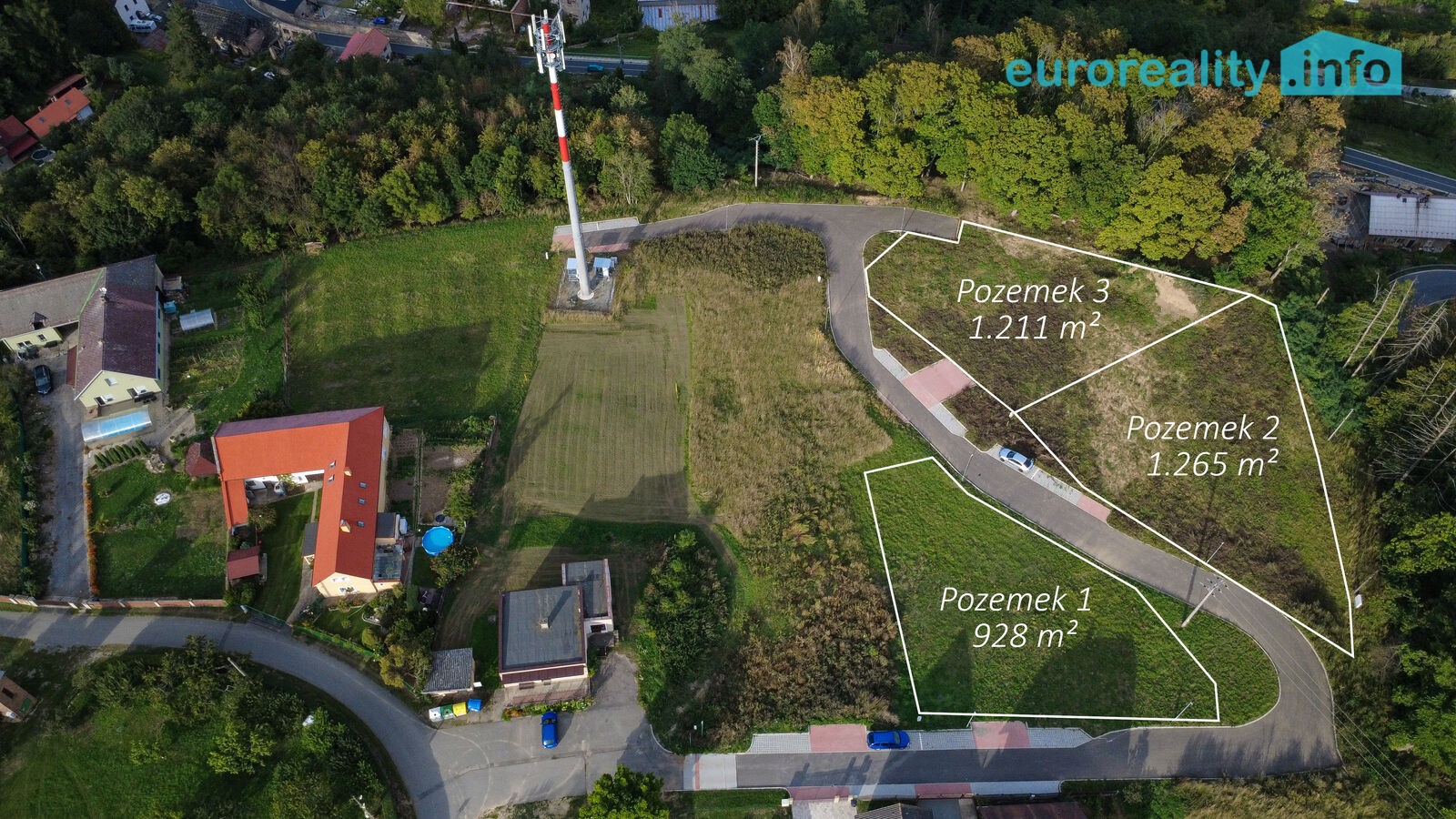 Prodej pozemek pro bydlení - Niměřice, 928 m² - 5