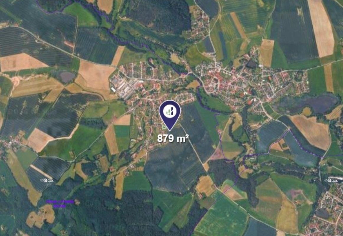 Pozemky pro bydlení, Křemže, 879 m² - 2