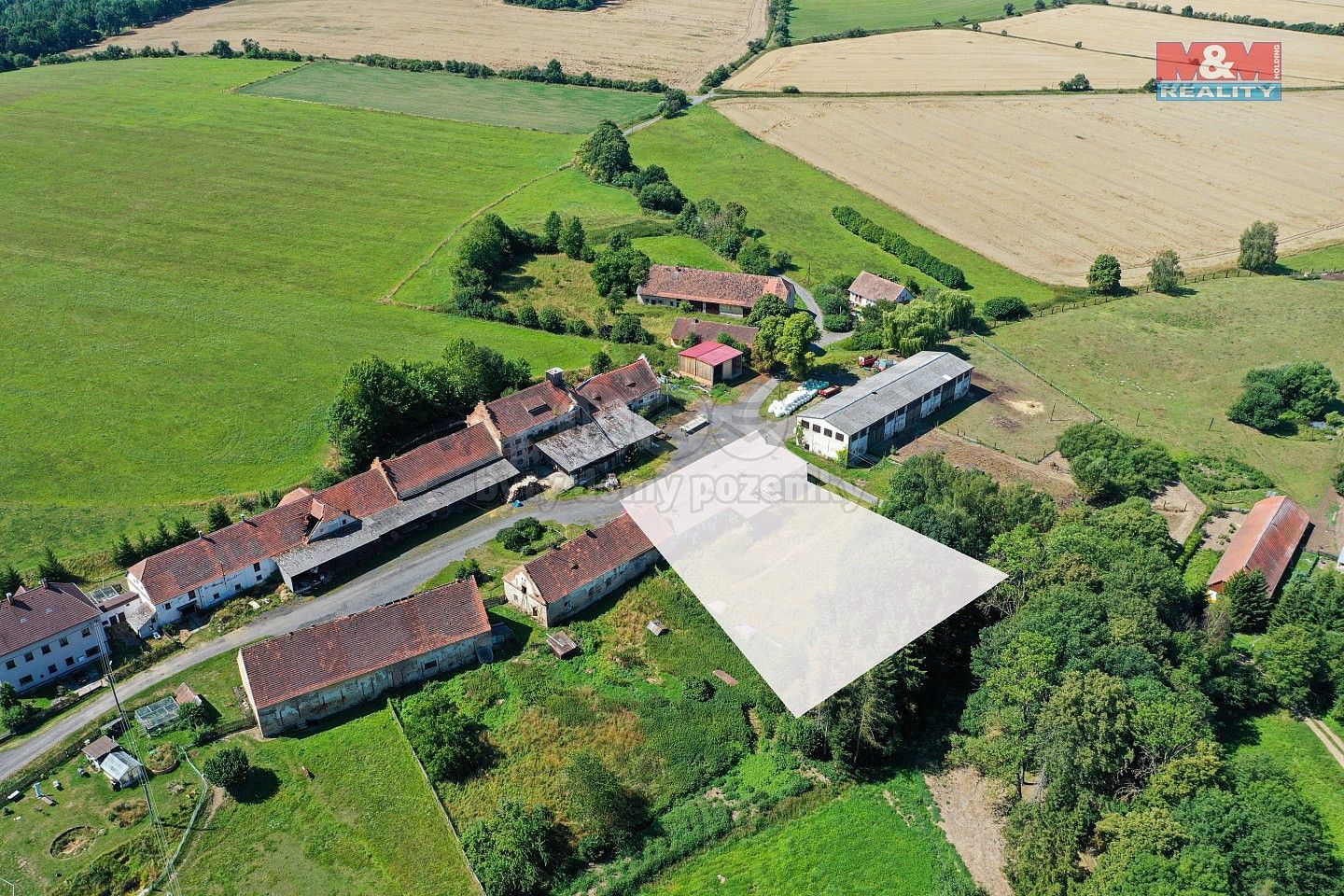 Komerční pozemky, Měčín, okres Klatovy - 1
