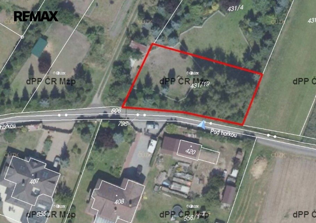 Pozemky pro bydlení, Tišice, 934 m²