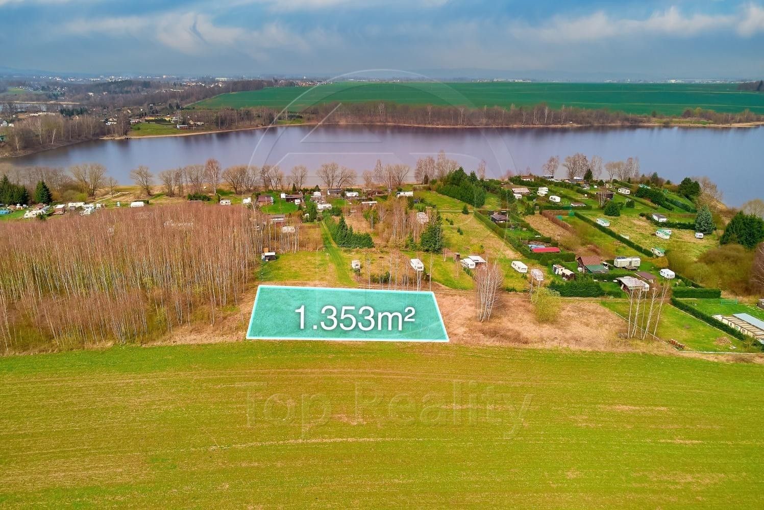 Zahrada · 1 353 m² · Mechová, Lipová - 3