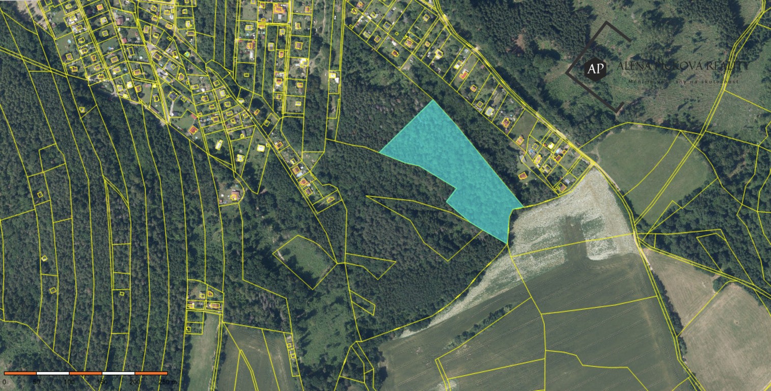 Lesy, Psáry, 17 703 m² - 2