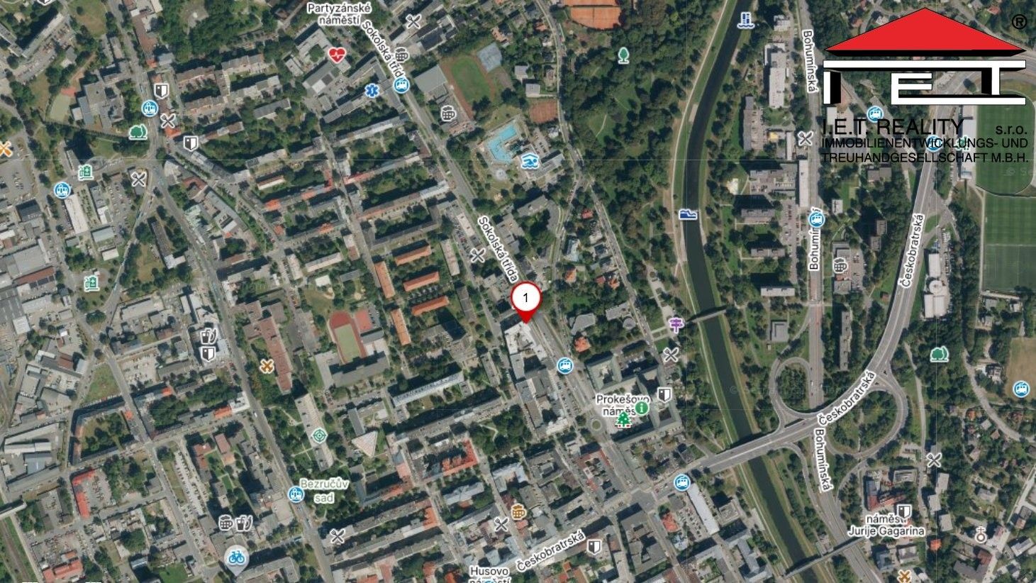 Pronájem kancelář - Sokolská třída, Ostrava, 23 m² - 5