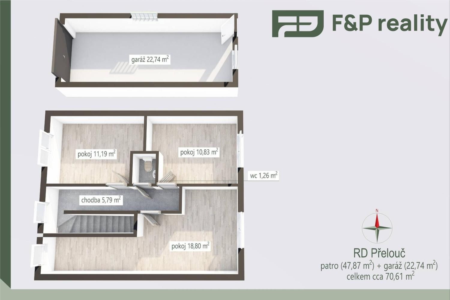 Rodinné domy, Prokopa Velikého, Přelouč, 180 m² - 2