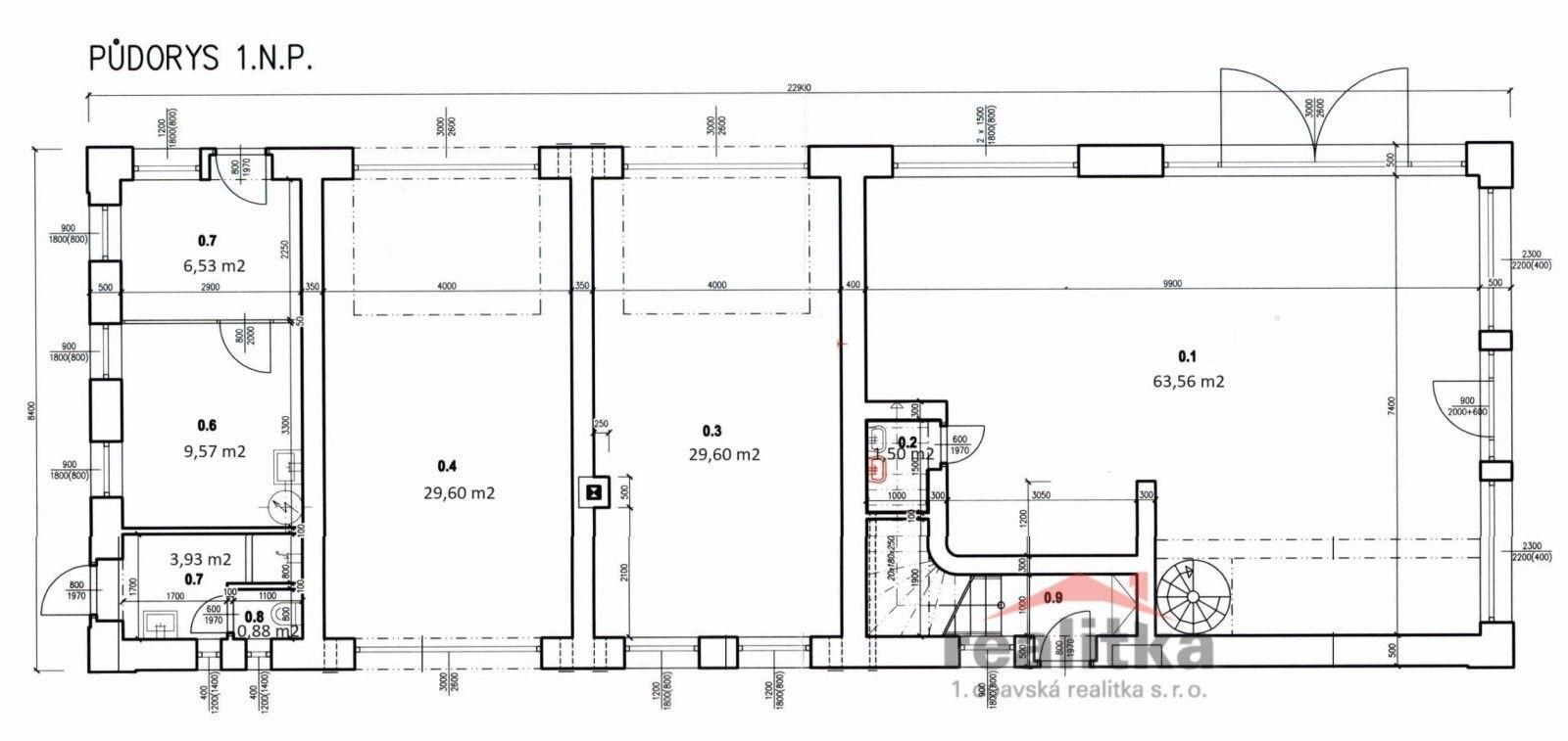 Obchodní prostory · 701 m² · Krnovská, Opava - 4