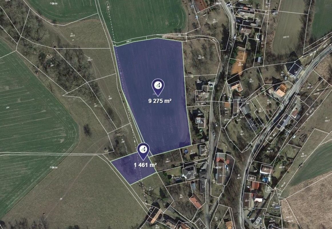 Louka, 2 684 m²