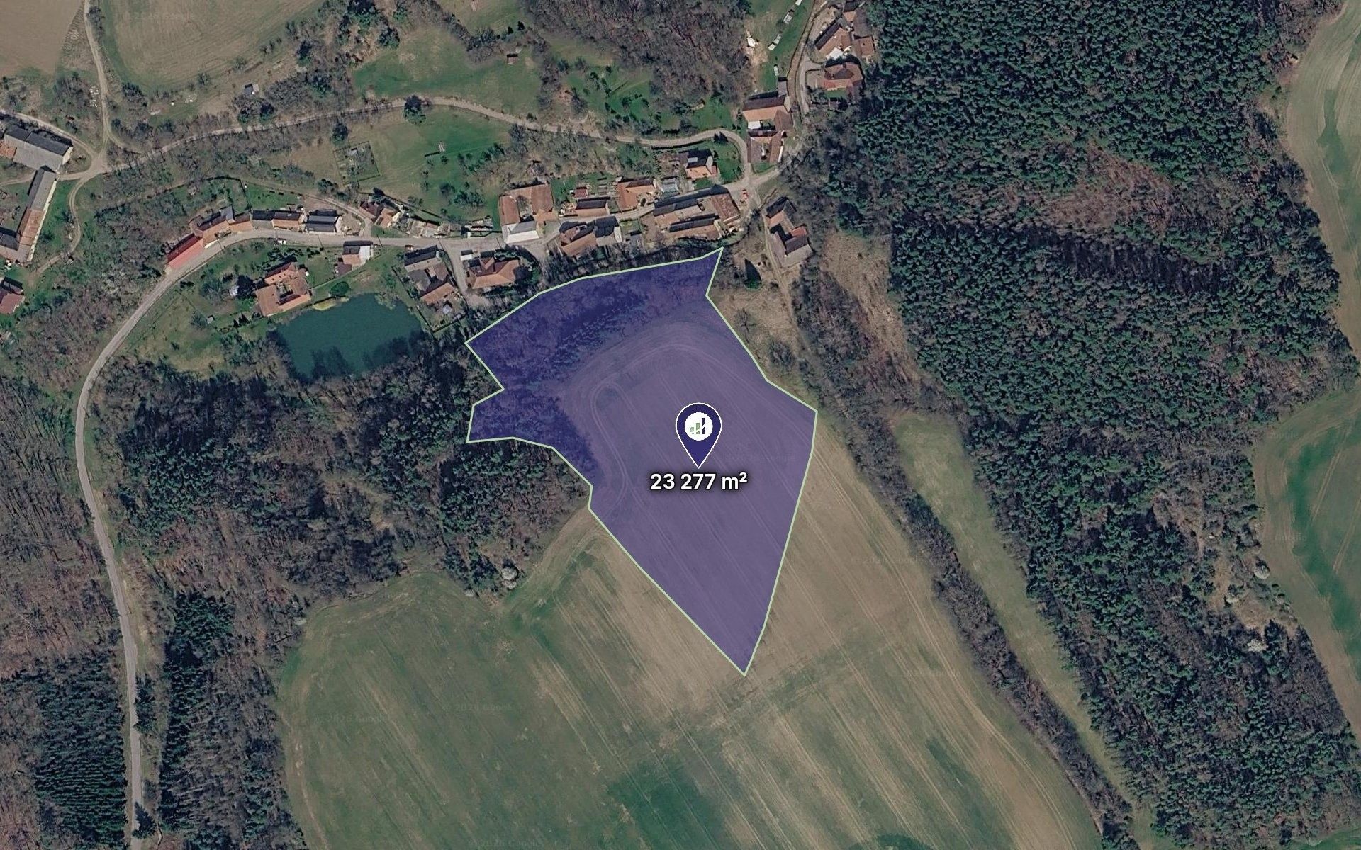Zemědělský pozemek, 23 277 m²