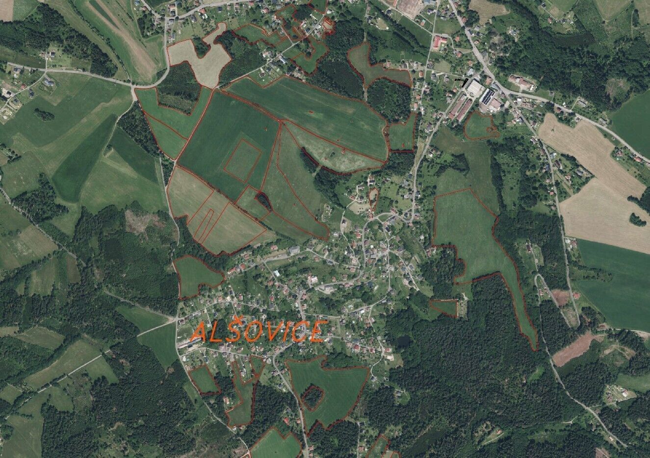 Prodej pozemek - Pěnčín Alšovice, 115 m² - 2