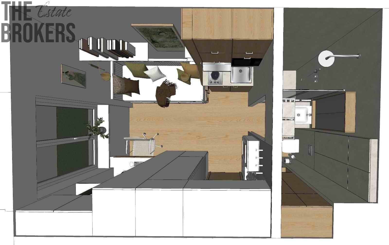 Obchodní prostory, Při hranici 215, Praha Sedlec, 13 m² - 1