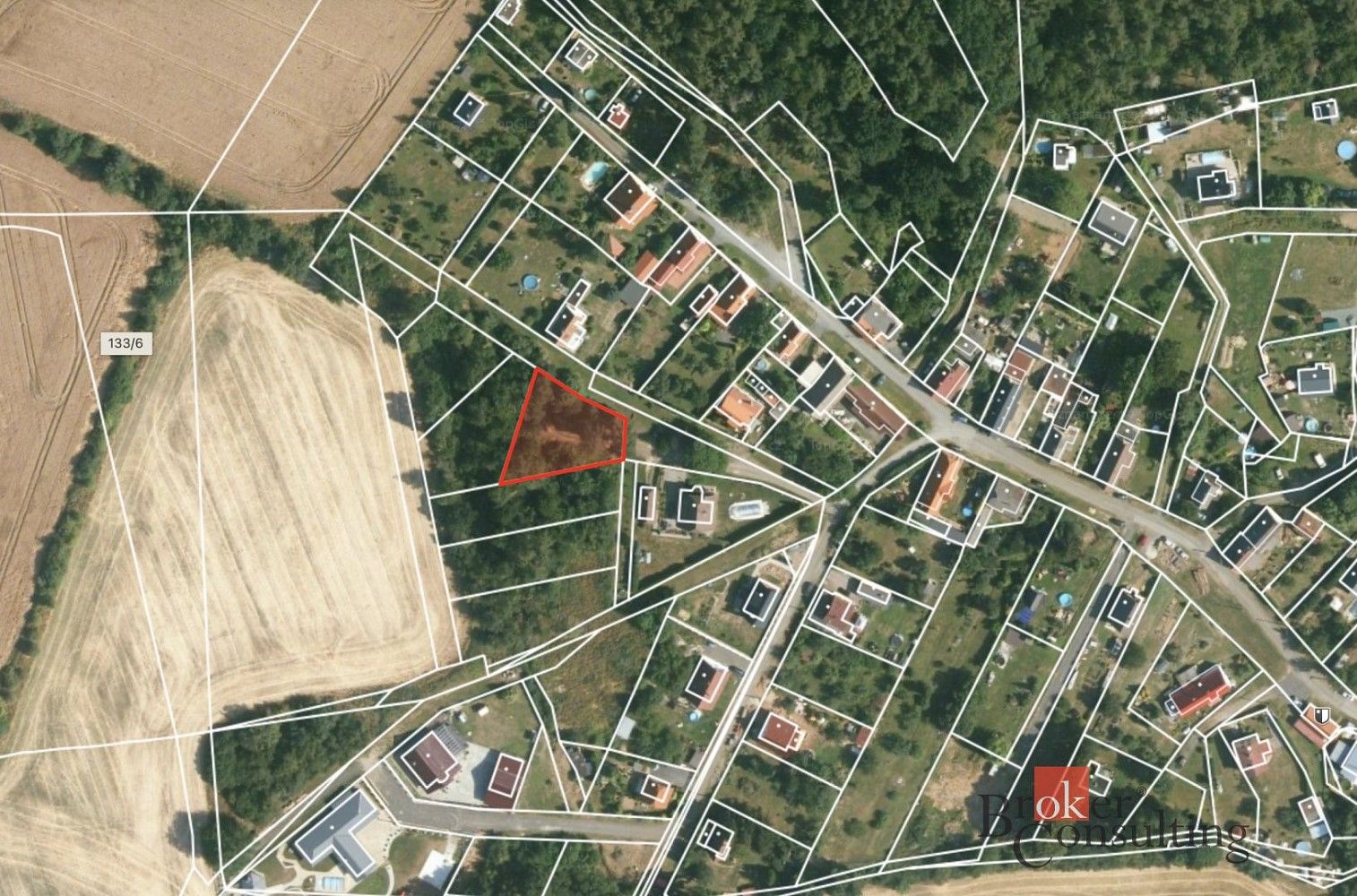 Pozemek pro bydlení, 867 m²
