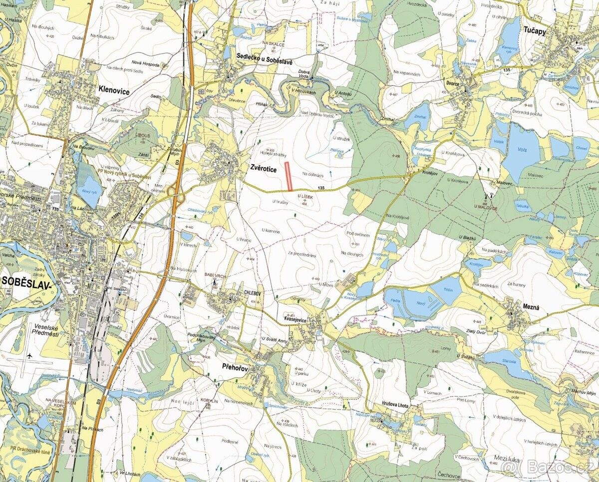 Pozemky pro bydlení, Soběslav, 392 01 - 2
