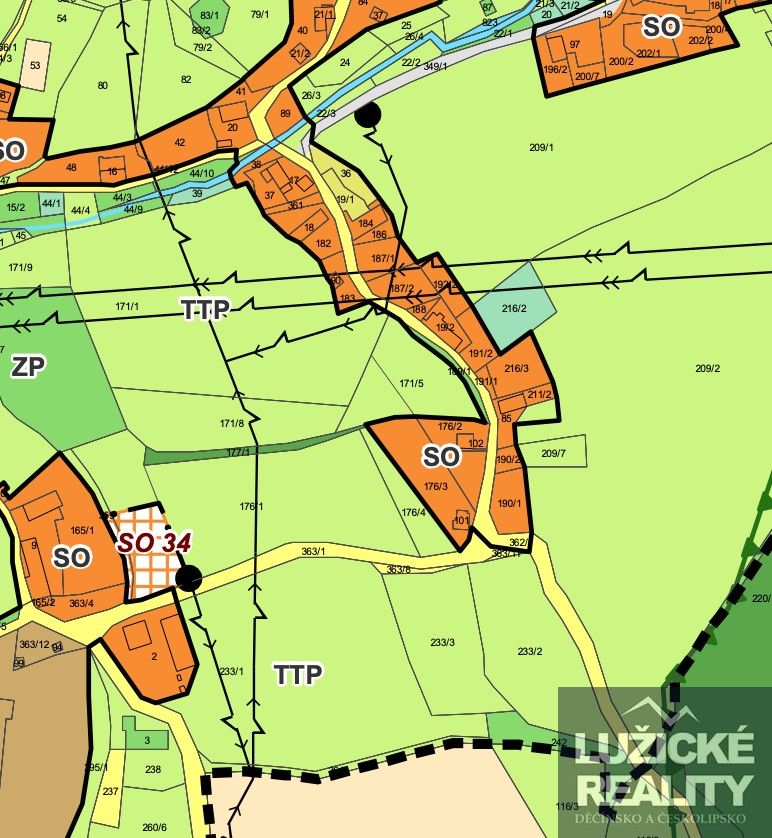 Prodej pozemek pro bydlení - Stará Bohyně, Malšovice, 1 331 m² - 5