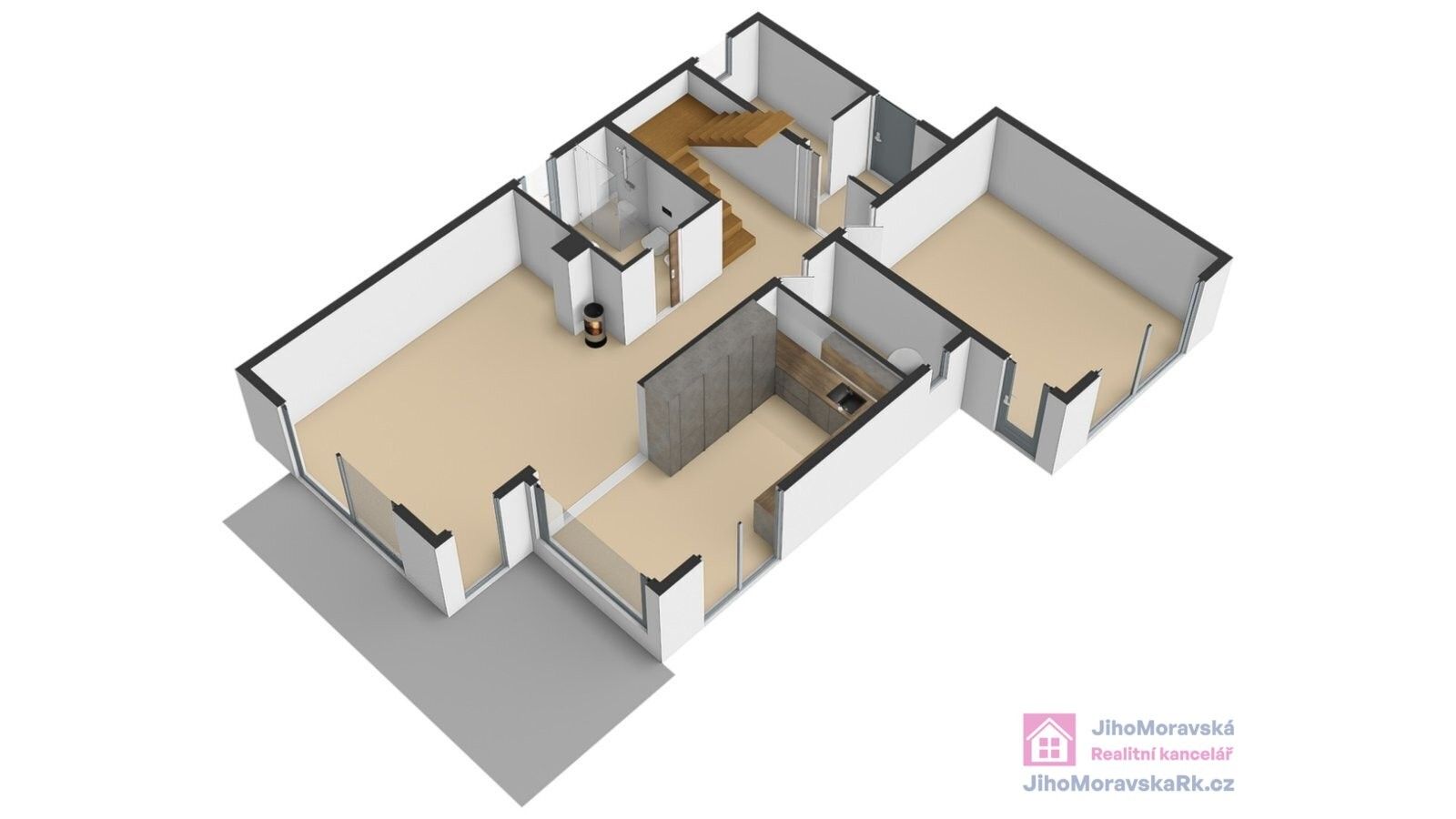 Prodej rodinný dům - Dobrovolského, Lužice, 195 m² - 5