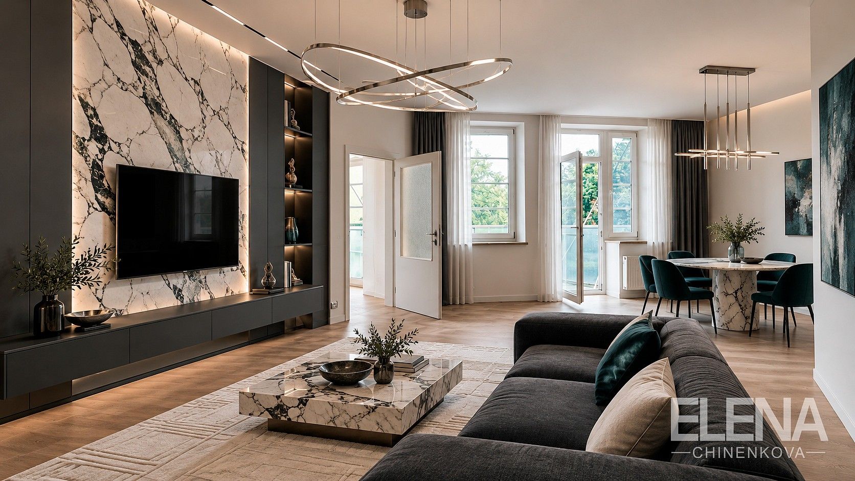 5+1, Na okraji, Praha 6 - Veleslavín, 202 m² - 1