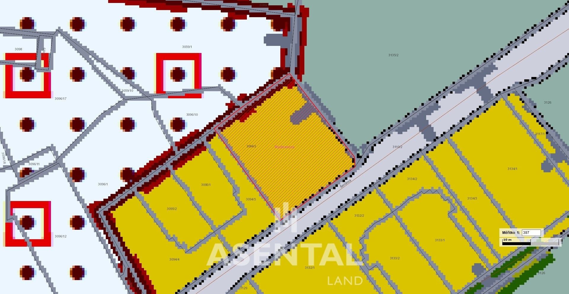 Prodej pozemek pro bydlení - Ludvíkova, Ostrava