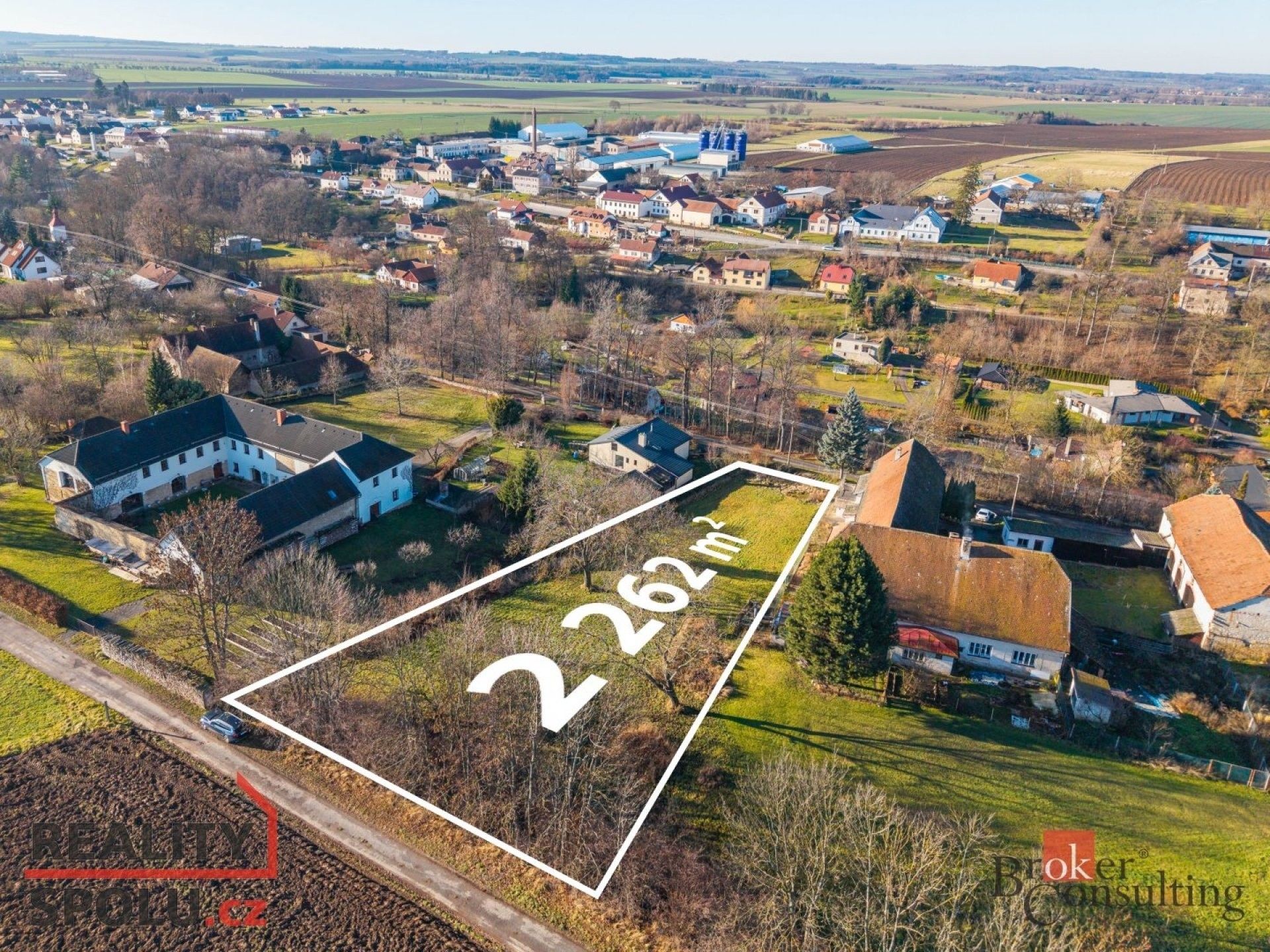 Prodej pozemek pro bydlení - Osík, 2 262 m²