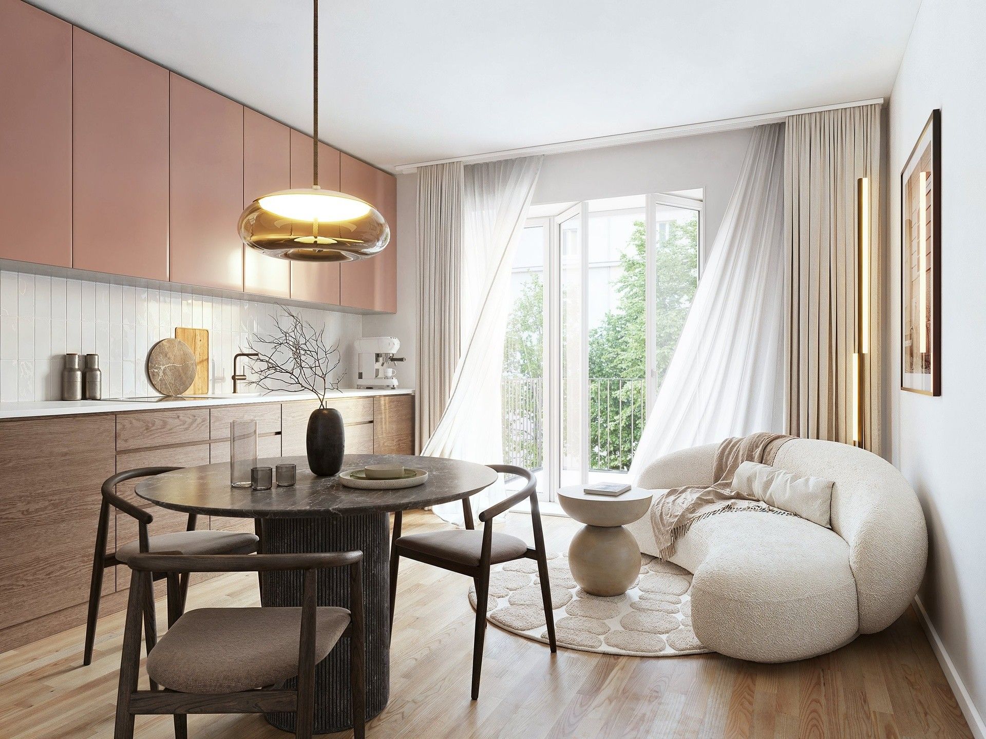 Byt 2+kk · 47 m² · Ke Krči, Praha - 3