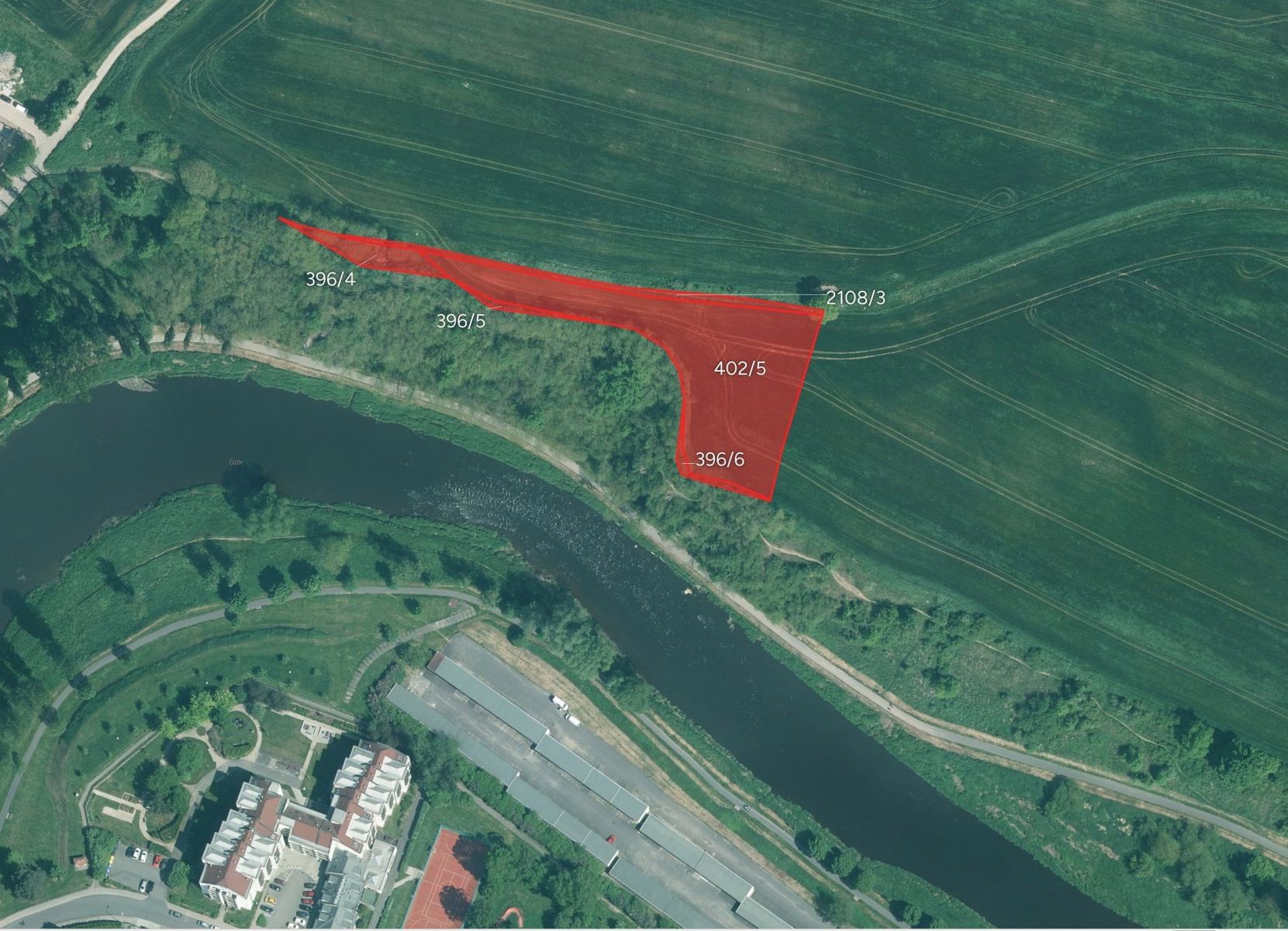 Zemědělské pozemky, Budějovické Předměstí, Písek