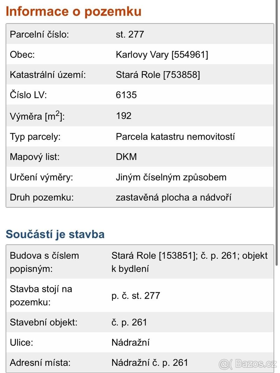 Pozemky pro bydlení, Karlovy Vary, 360 17 - 2