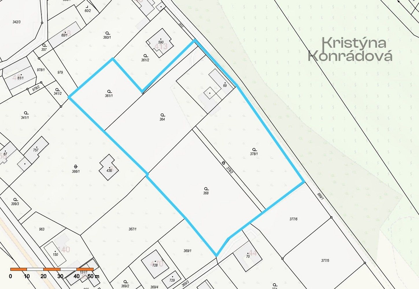 Pozemek pro bydlení · Kly - Dolní Vinice, okres Mělník, Středočeský kraj - 3