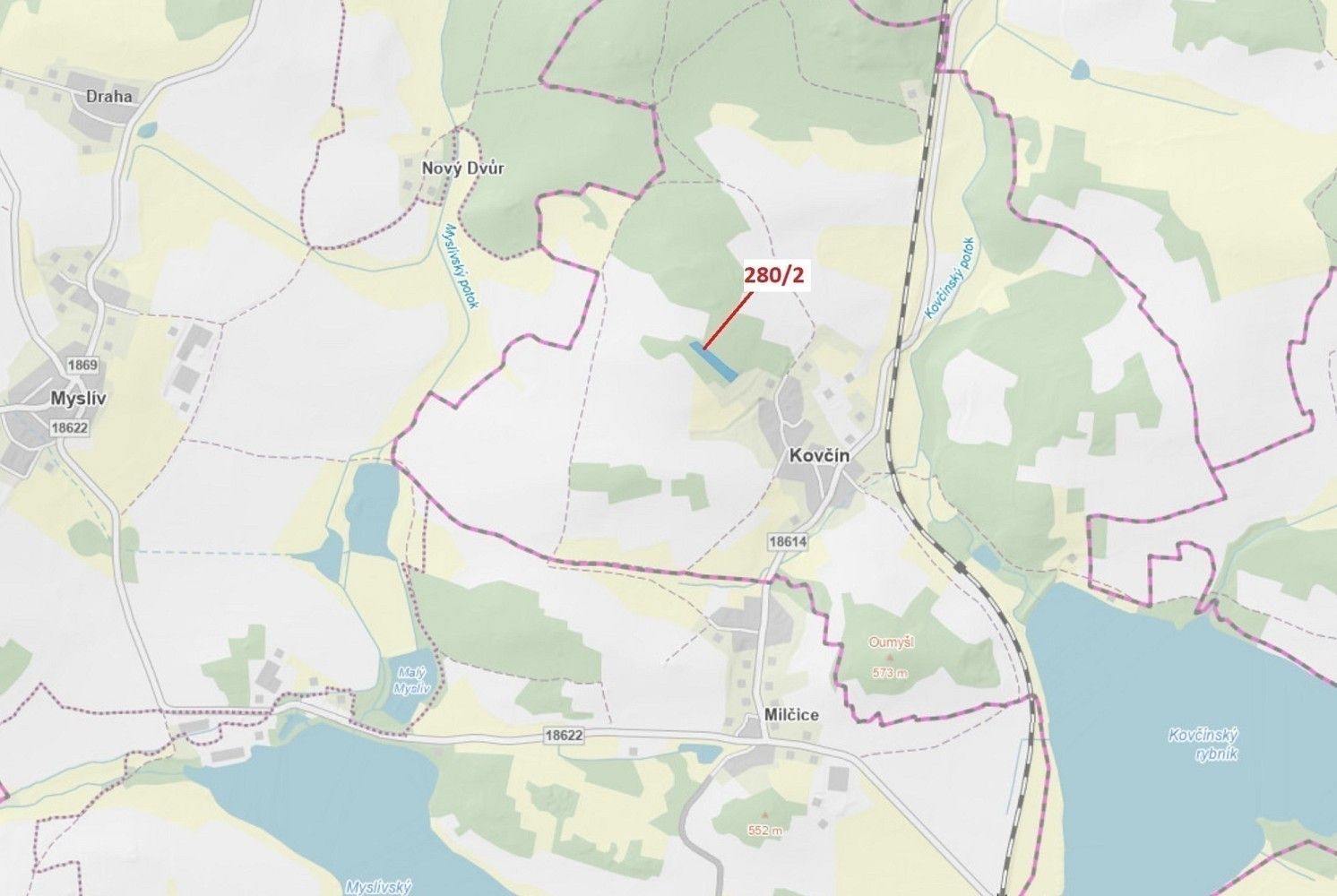 Lesy, Kovčín, okres Klatovy, Plzeňský kraj - 1