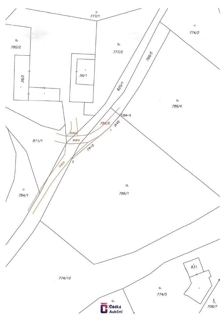 Pozemek pro bydlení, 2 283 m²
