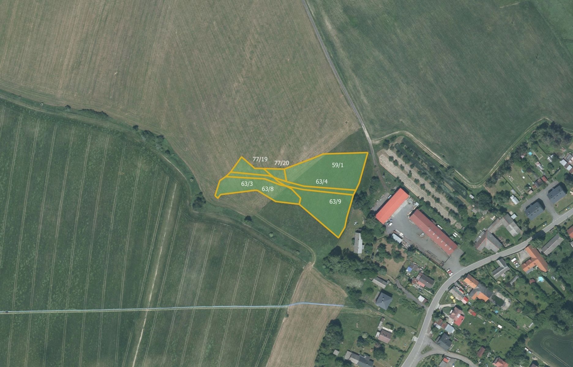 Prodej zemědělský pozemek - Nové Lublice