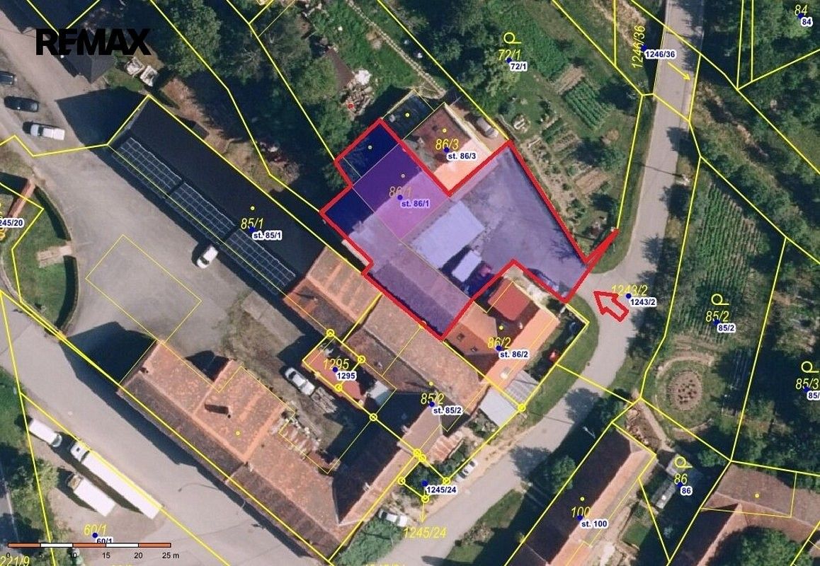 Sklady, Jakubov u Moravských Budějovic, okres Třebíč, Kraj Vysočina, 830 m² - 2