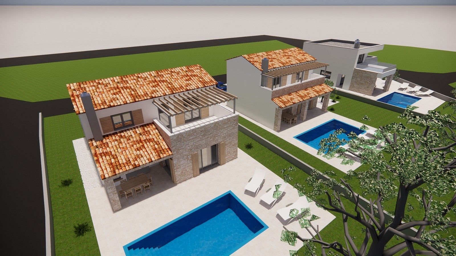 Prodej rodinný dům - Kanfanar, HR, 157 m² - 2