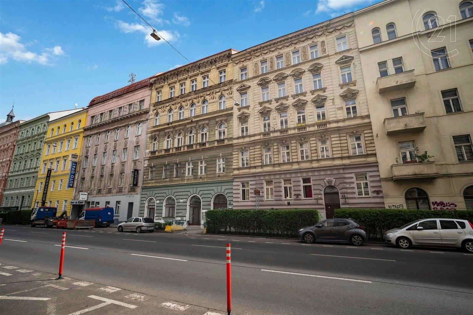 Pronájem byt 3+kk - Legerova, Praha, 72 m²