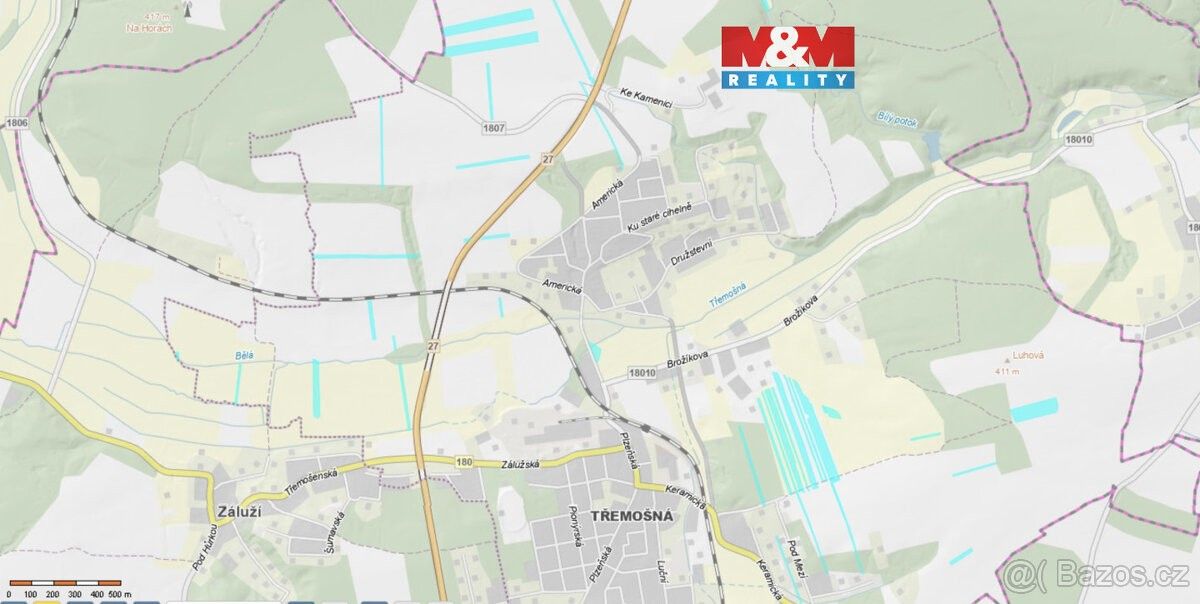 Pozemky pro bydlení, Třemošná, 330 11