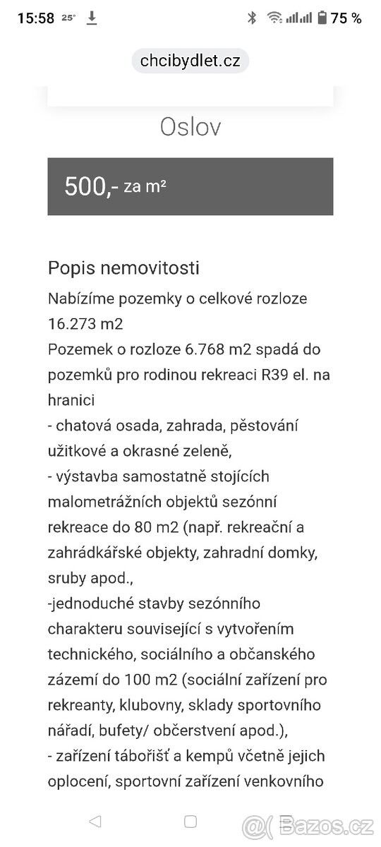 Pozemky pro bydlení, Písek, 397 01 - 2