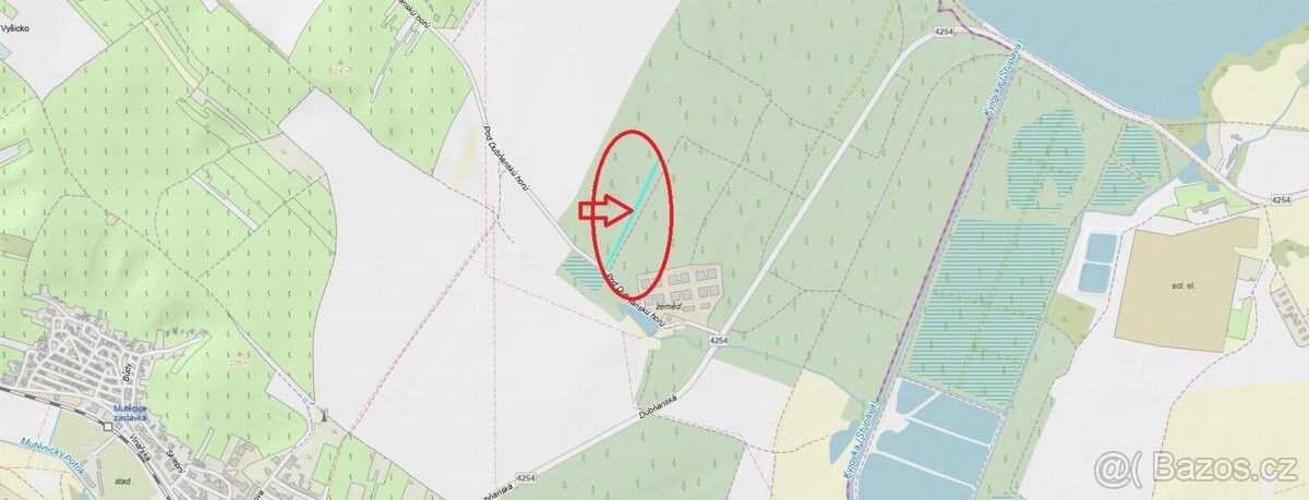 Stavební pozemek, Mutěnice – pohled 5
