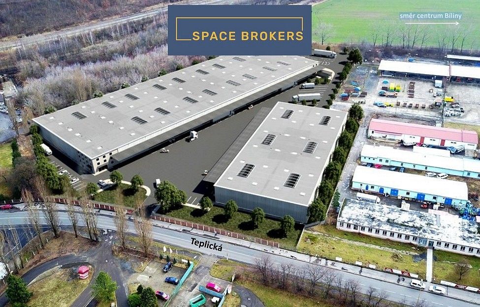 Sklad · 3 477 m² · Bílina, okres Teplice - 4