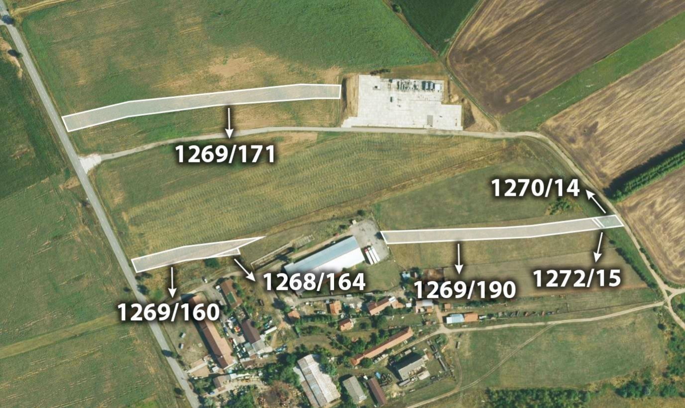 Zemědělské pozemky, Charvátská Nová Ves, Břeclav, Česko, 9 249 m²