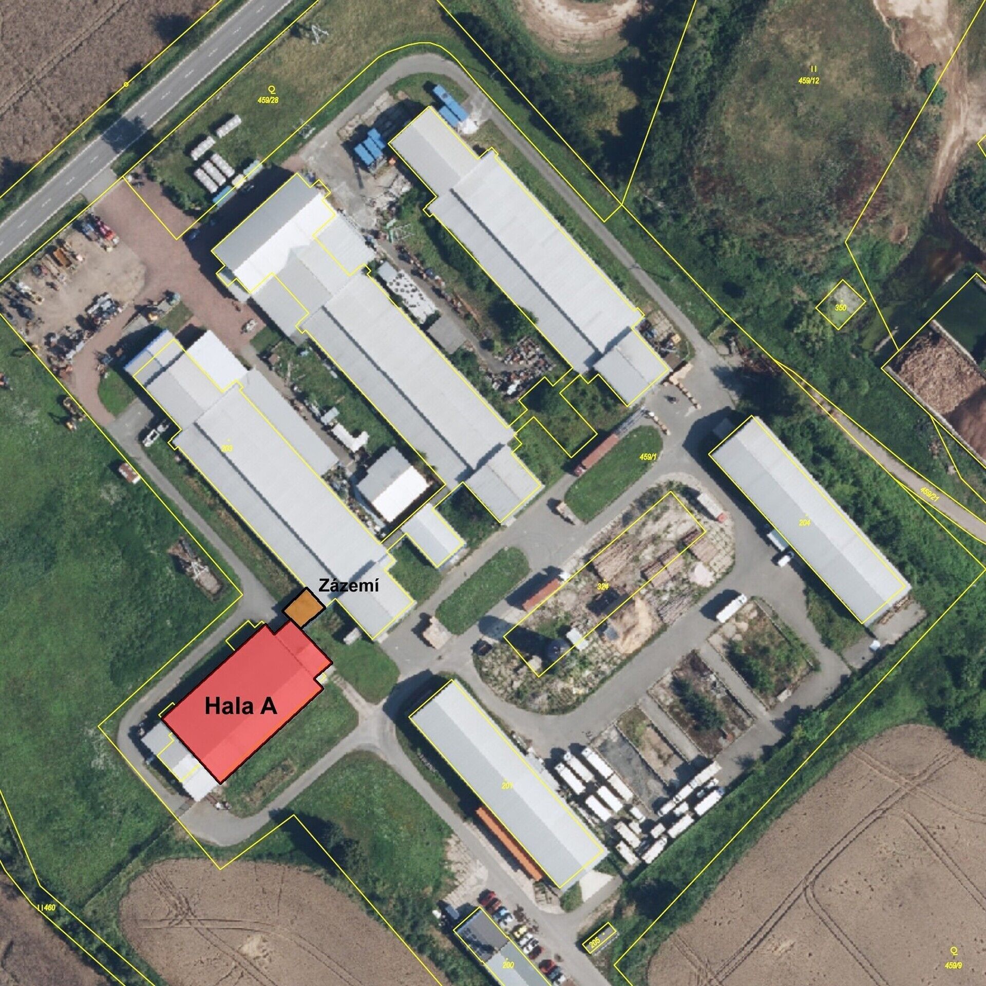 Pronájem sklad - Holohlavy, 878 m²