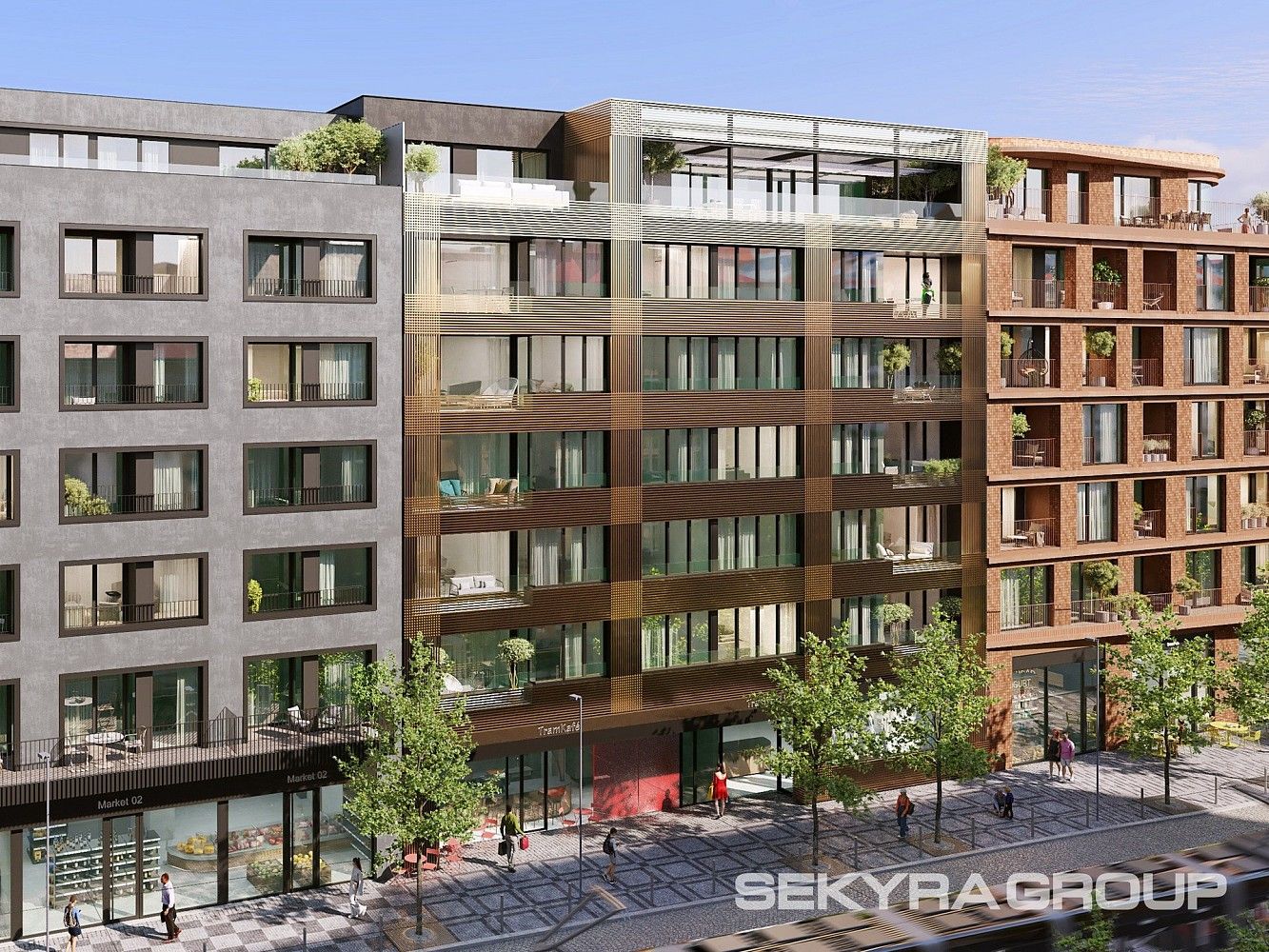 3+kk, Šiklové, Praha 5 - Smíchov, 74 m² - 1