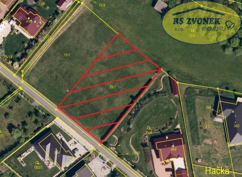Prodej pozemek pro bydlení - Přílepy