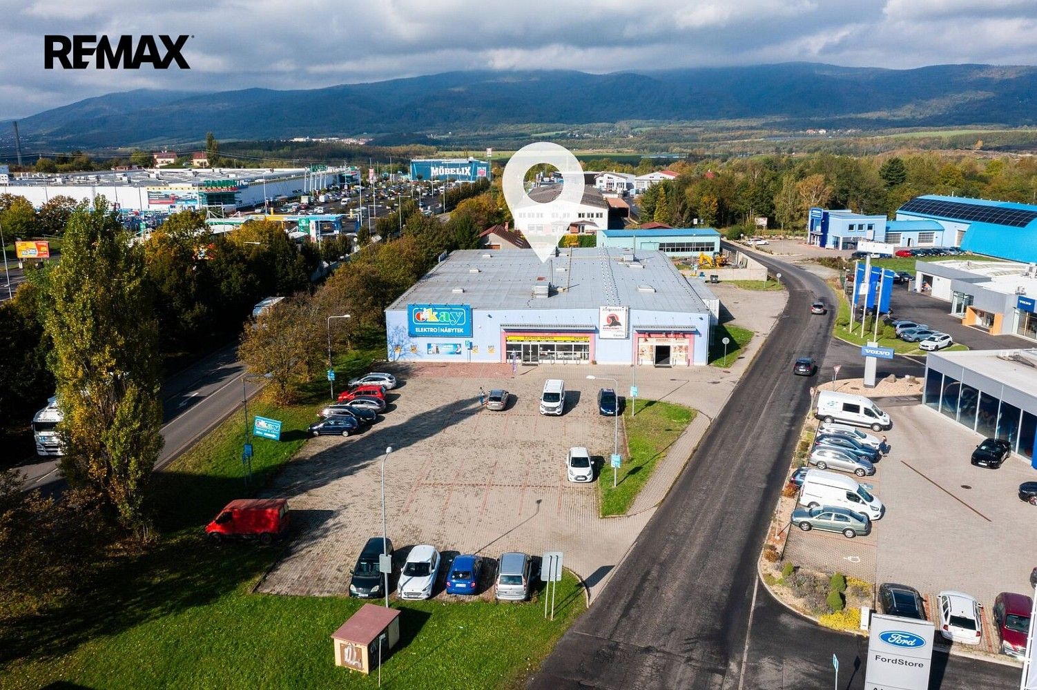 Obchodní prostory, Ústí nad Labem - Všebořice, Ústecký kraj, 1 210 m² - 1
