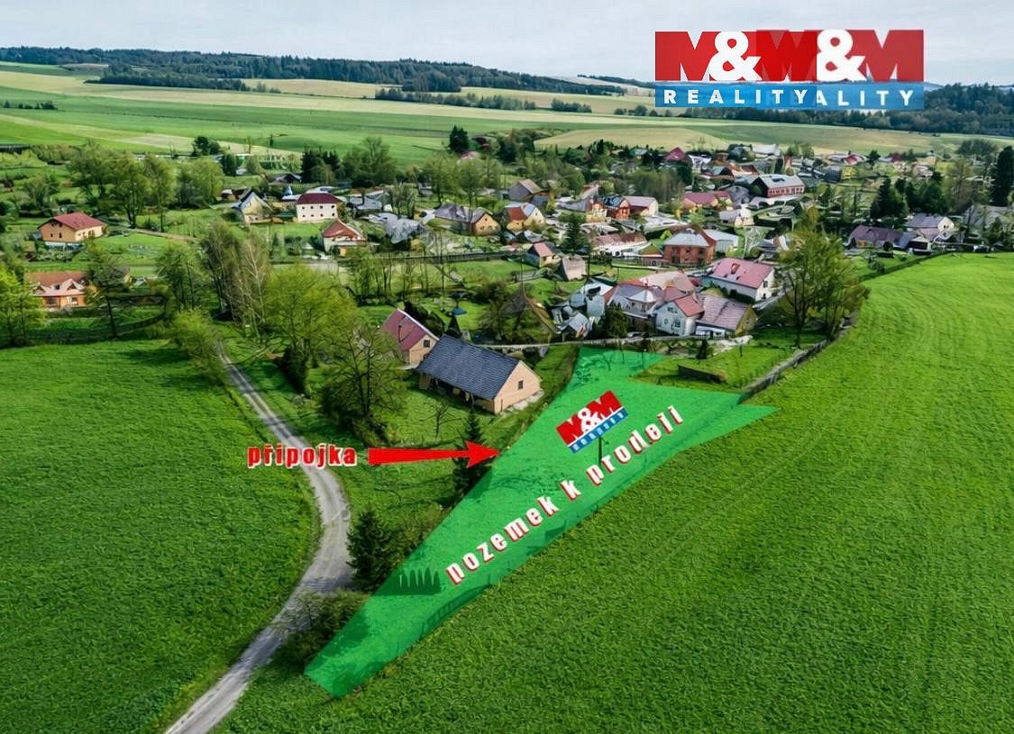 Pozemky pro bydlení, Bystřice nad Pernštejnem - Domanín, okres Žďár nad Sázavou, Kraj Vysočina - 1