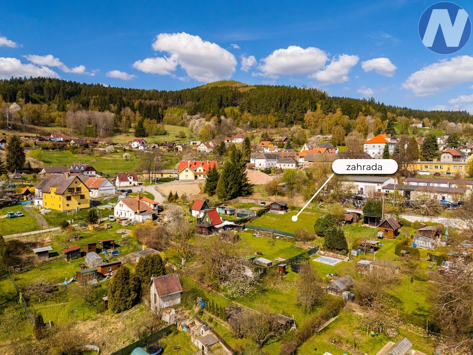 Prodej zahrada - Větřní, 503 m² - 5