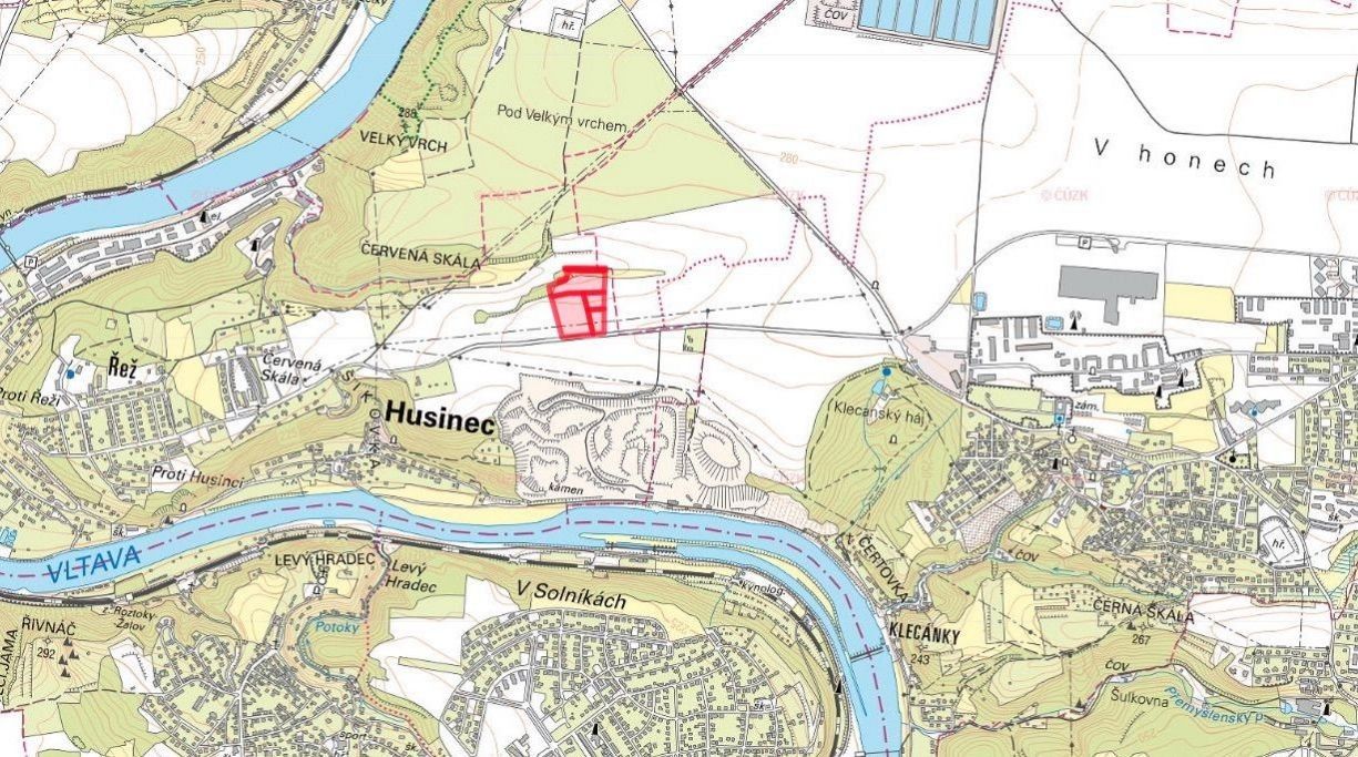 Zemědělské pozemky, Husinec - 2