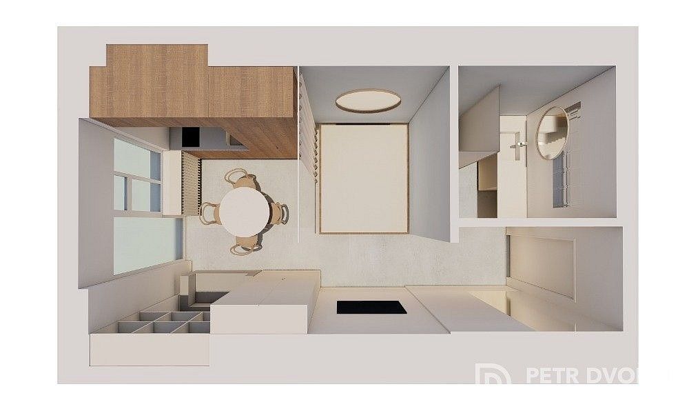 Byt 1+kk · 27 m² · Praha - Nové Město, okres Praha 1, Hlavní město Praha - 3