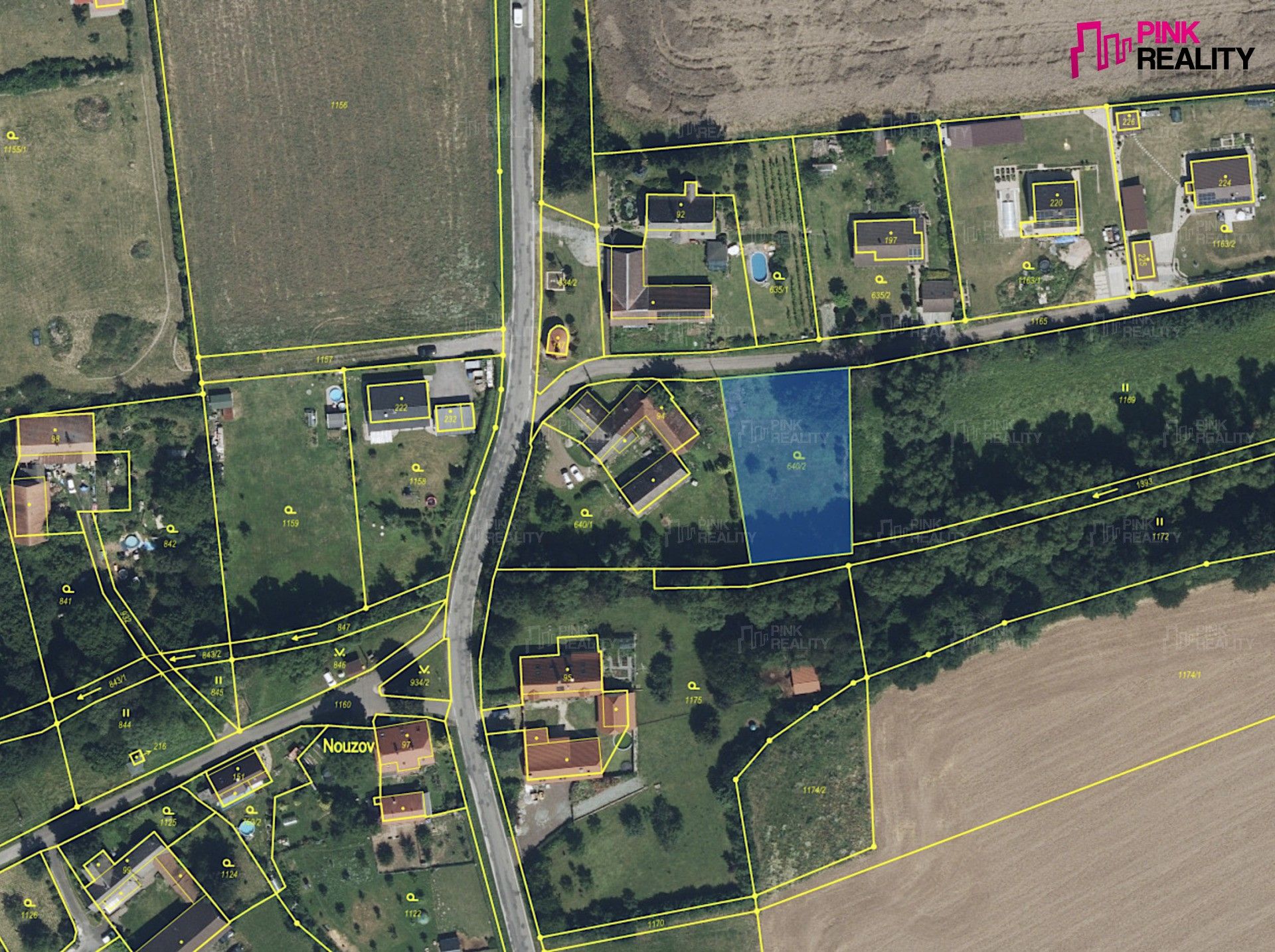 Pozemky pro bydlení, Nouzov, Litíč, 1 302 m² - 2
