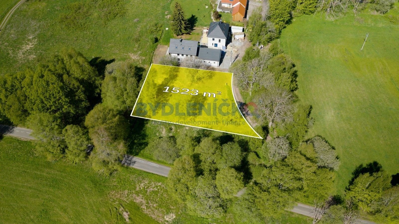 Prodej pozemek pro bydlení - Horní Planá Bližší Lhota, 1 523 m² - 1