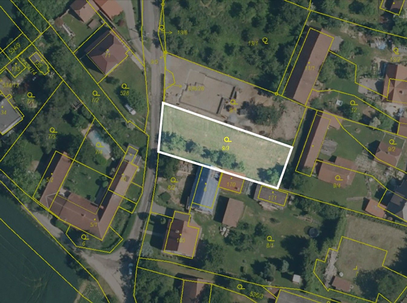 Pozemky pro bydlení, Lesní Hluboké, 751 m²