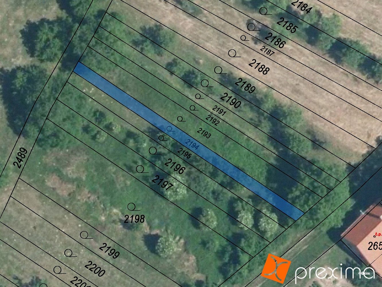 Pozemek pro bydlení, 21 m²